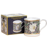 William Morris Mug with Candle Set - Pimpernel