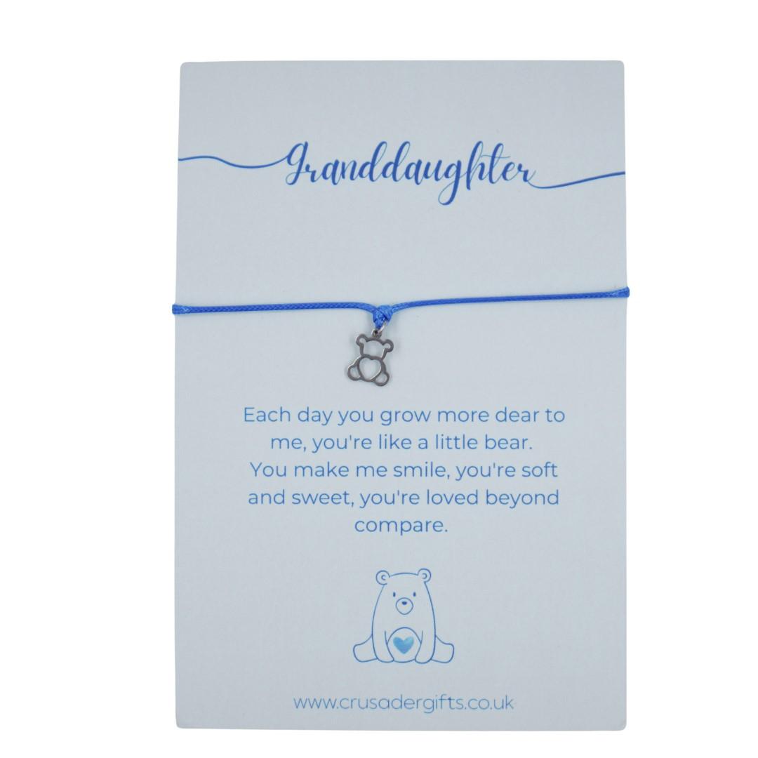 Woodside Home Living Keepsake Letterbox Bracelet - Granddaughter