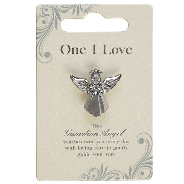 Guardian Angel Pin "One I Love"