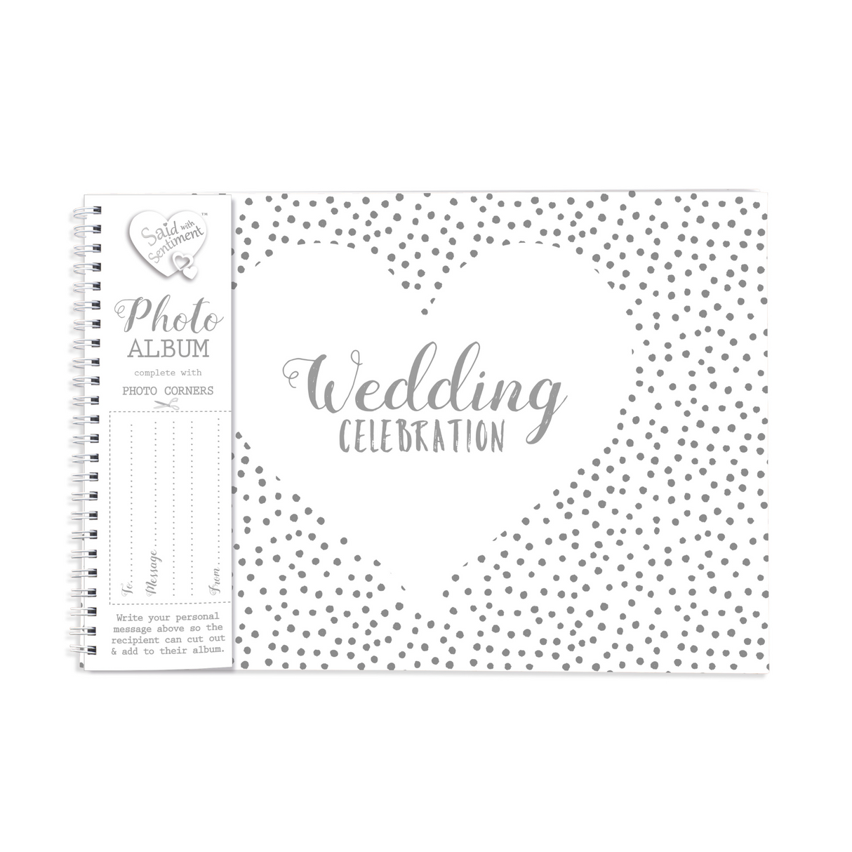 Said with Sentiment Photo Album - Wedding Celebration