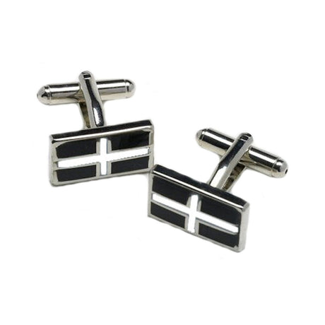 Cornwall St Piran`s Cornish Flag Cufflinks