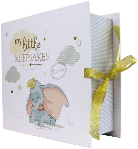 Dumbo design Disney Magical Beginnings keepsake box with six drawers for baby memories
