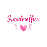 Heart & Flowers Design Mugs - Pink