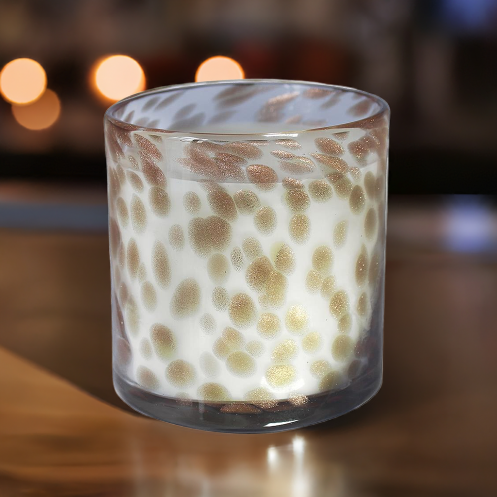 Desire Boutique Animal Print Glass Candle Jar - Various Fragrances
