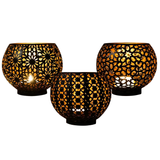 Metal Silhouette Candle Holder