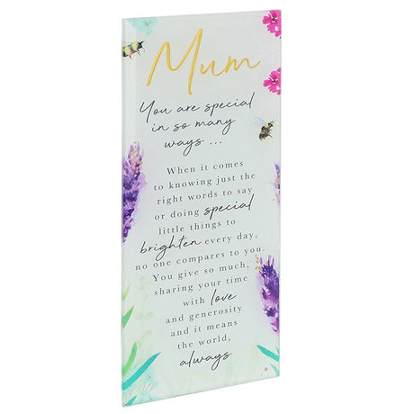 Embrace Sentiment Plaque - Mum