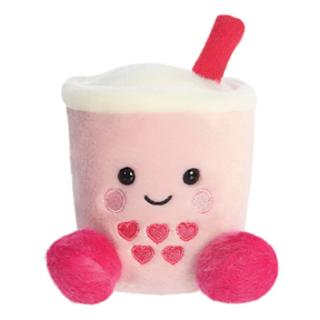 Palm Pals Food & Drink Soft Toy - Tangy Heart Boba