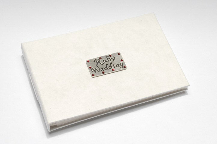 Ruby Wedding Pocket Photo Album