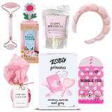 Happy Birthday Pink Gift Box Treat Box