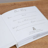 Bambino Linen Fabric Photo Album Holds 50 6x4" Prints - Our Baby