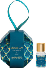 Stoneglow Candles Seasonal Fragrance Oil Bauble - Eucalyptus & Lime