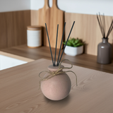 Ceramic Reed Diffuser Round Vase includes Reeds