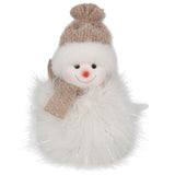 Christmas Sparkle Sitting Snowman Decorations - Various