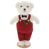 Christmas Cutie Mr Bear Standing Decorations - Cream (Mr)