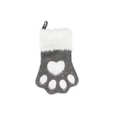 Woodside Home Living Pet Paw Christmas Stockings - Various Colours