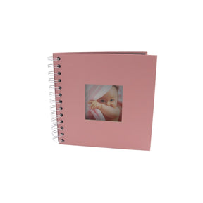 Woodside Home Living Spiral Bound Photo Album 17cm x 17cm - Various Colours