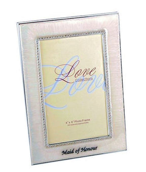 Juliana Wedding Party Photo Frame 4x6" - Maid of Honour