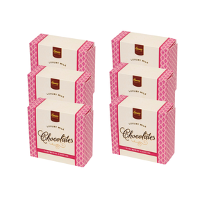 Hames Chocolates - Milk Chocolate Raspberry Fancies (6 Pack)