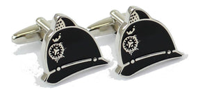 Police Helmet Cufflinks