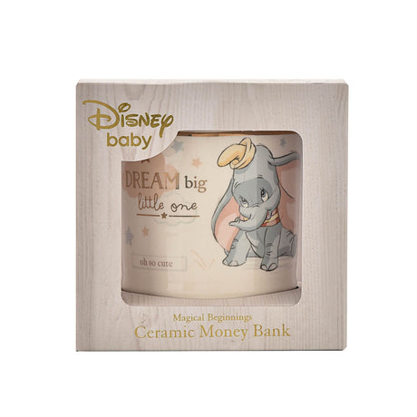 Disney Magical Beginnings Ceramic Money Bank - Dumbo