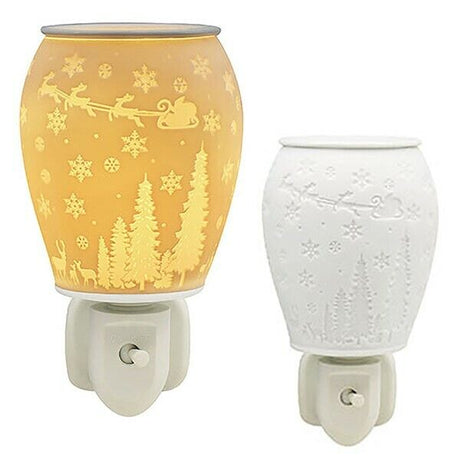 Desire Aroma Wax Melt Warmer Plug In - Christmas Design christmas santa