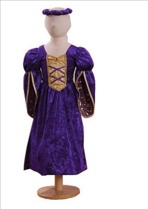 Childs Purple Princess Fancy Dress Costume Age 6-8 Years