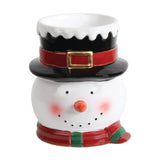 Aroma Christmas Tealight Wax Melter - Snowman with Top Hat
