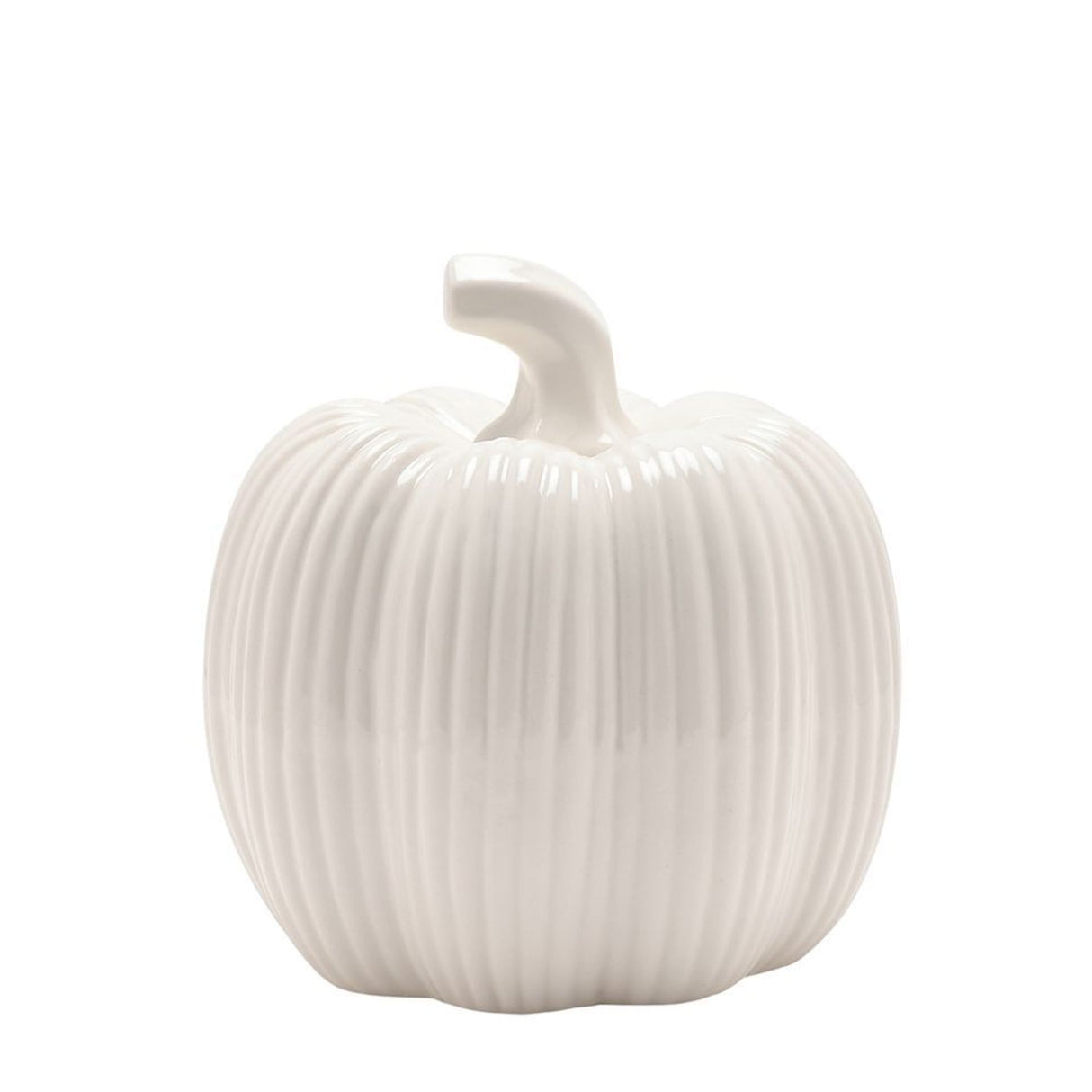 Country Living By White Pumpkin Size - Ornament