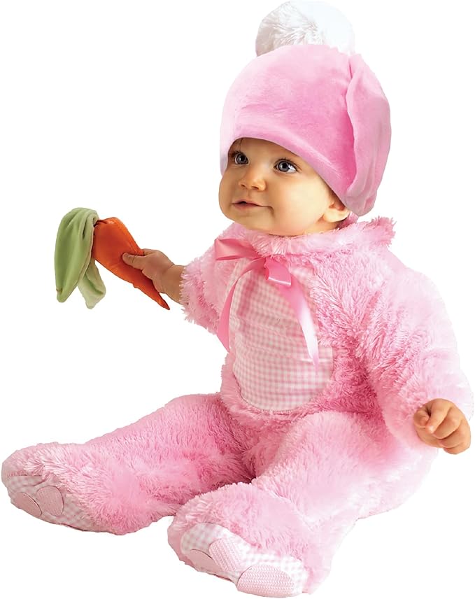 Rubies Pink Rabbit Jumpsuit Age 12-18 Months