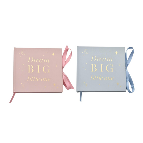 Bambino Dream Big Little One Keepsake Boxes - Blue or Pink