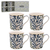William Morris 4 Mug Gift Set - Willow Bough Classic