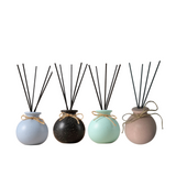 Range Of Pastel Coloured Reed Diffusers Round