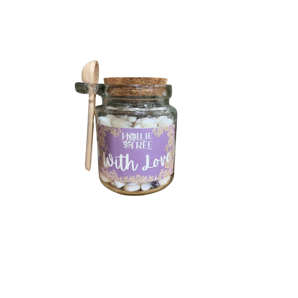Hollie Tree Melting Pot Wax Melts Sentiment Collection pomegranate rose