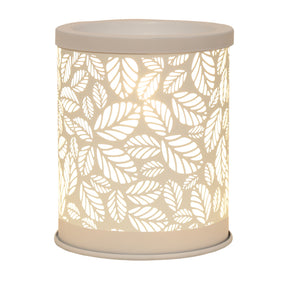 Aroma Electric Wax Melter - Leaves White