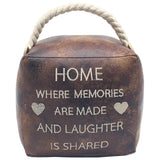 Brown Faux Leather Doorstop - Home