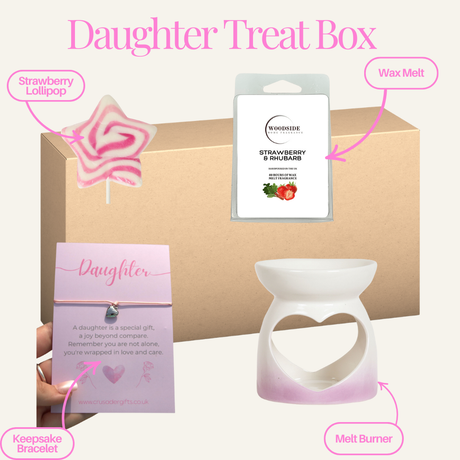 Daughter Home Fragrance Wax Melt Burner Treat Box