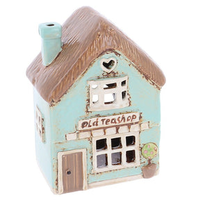 Village Pottery Tea Light Holder - Tea Shop