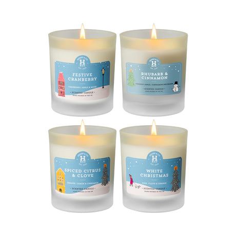 Henry & Co Scented Candle - Various Festive Fragrances