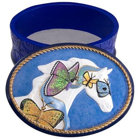 The Trail of Painted Ponies Keepsake Trinket Box - Earth Angels