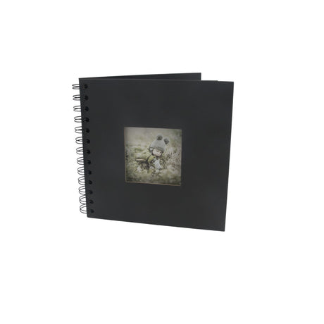 Woodside Home Living Spiral Bound Photo Album 17cm x 17cm - Various Colours
