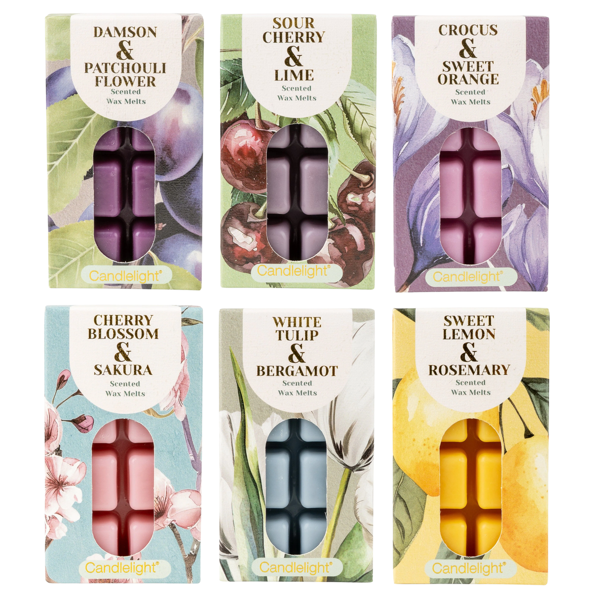 Spring Summer 8 Pack Wax Melts - Various Fragrances