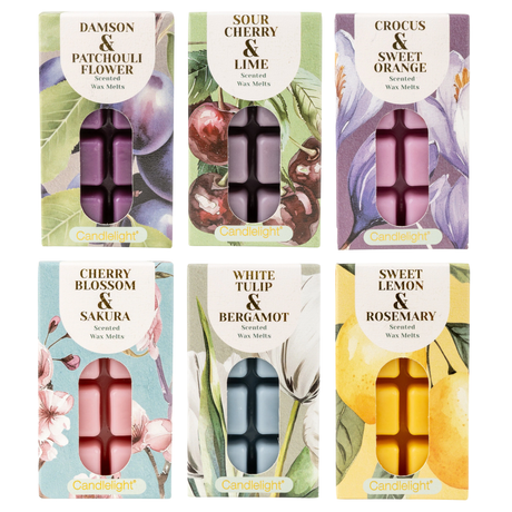 Spring Summer 8 Pack Wax Melts - Various Fragrances