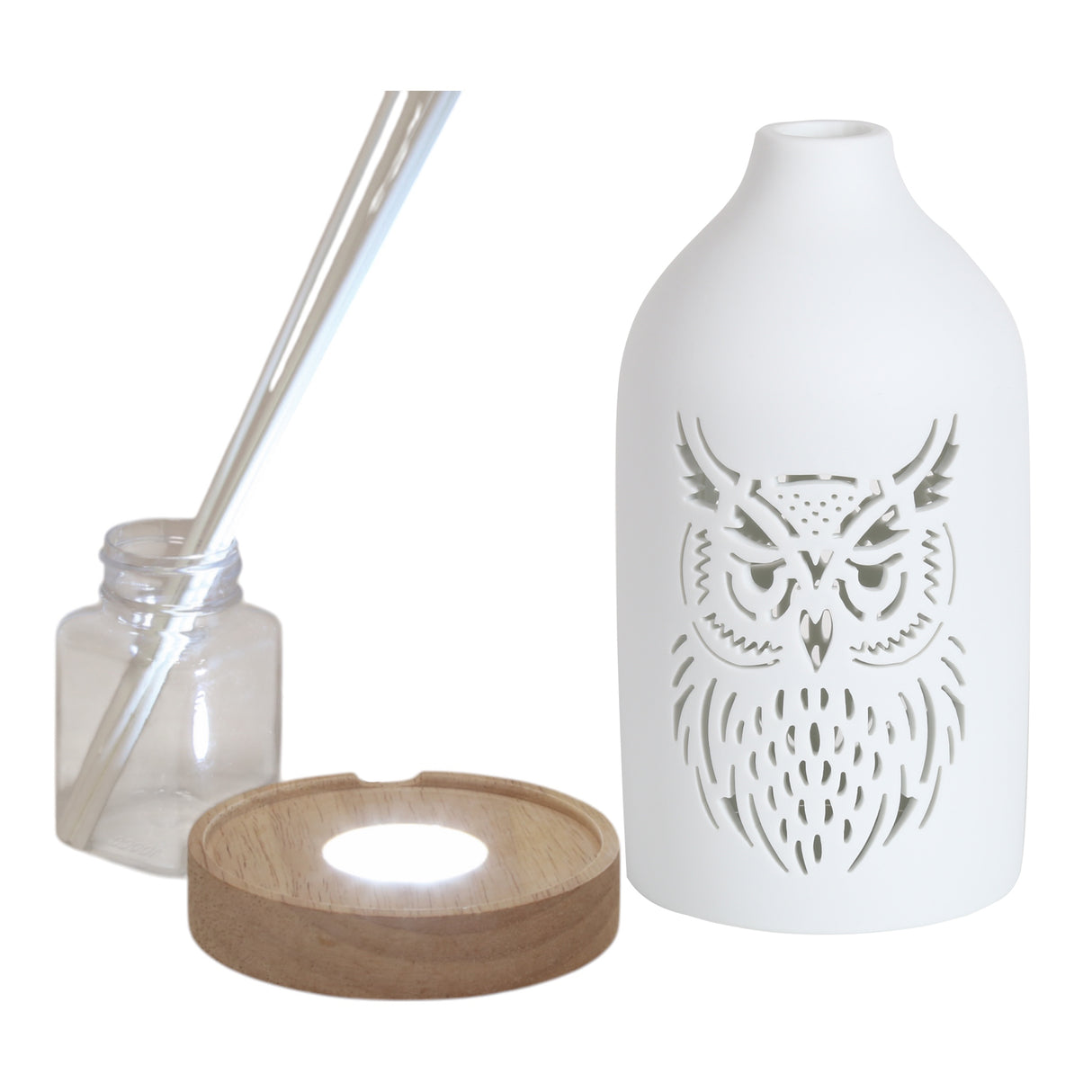Aroma LED Ceramic Reed Diffuser - Various Designs