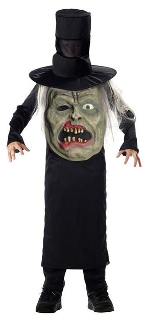 Childs Zombie Mad Hatter Fancy Dress Costume Age 7-9 Years