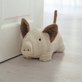 Fabric Doorstop 23cm - Pig Home Decor 