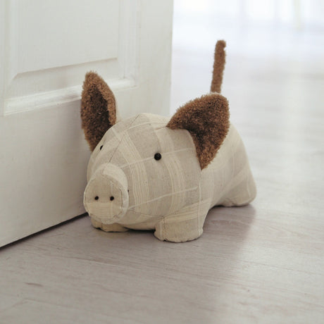 Fabric Doorstop 23cm - Pig Home Decor 