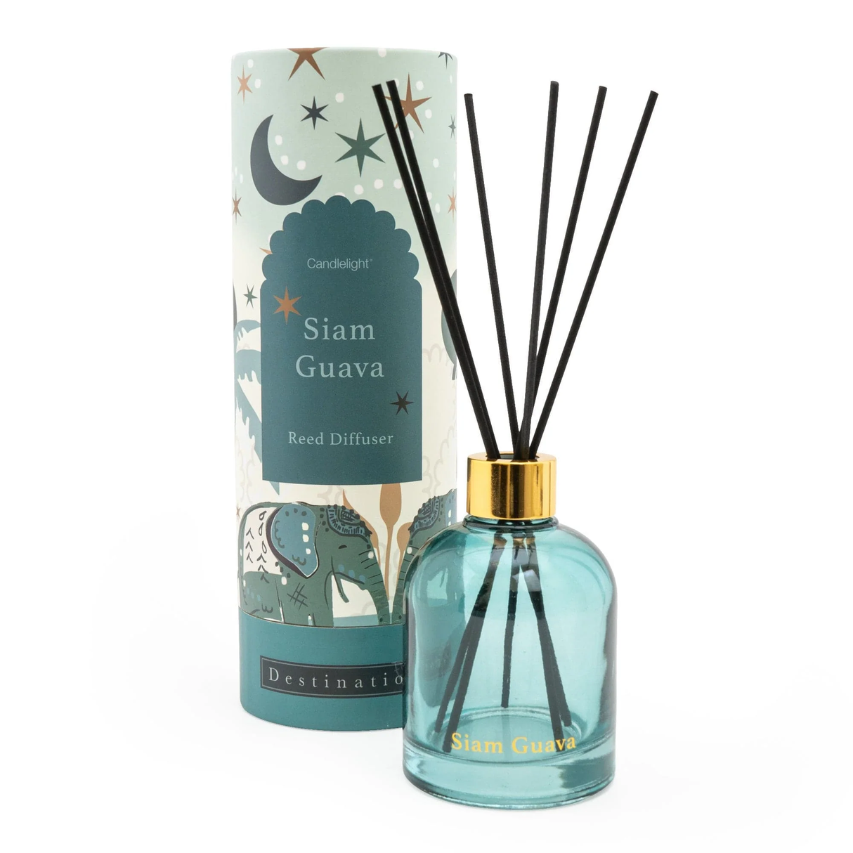 Candlelight 200ml Reed Diffuser - Destinations Collection - Siam Guava