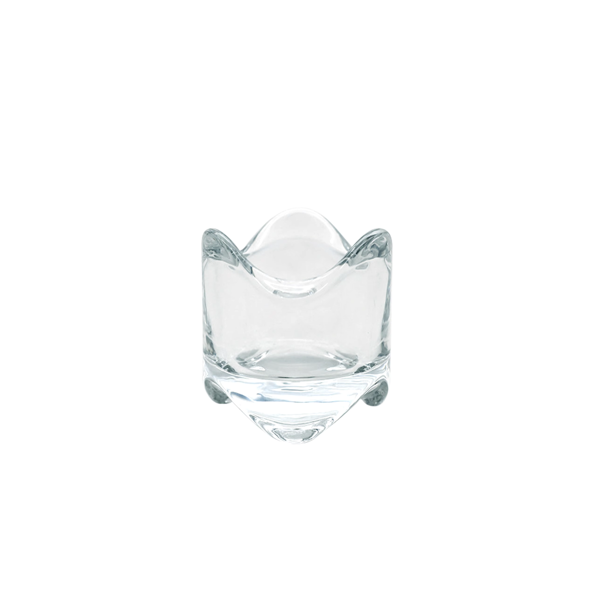 Woodside Home Living Clear Glass Tea Light Candle Holders - Various Sets