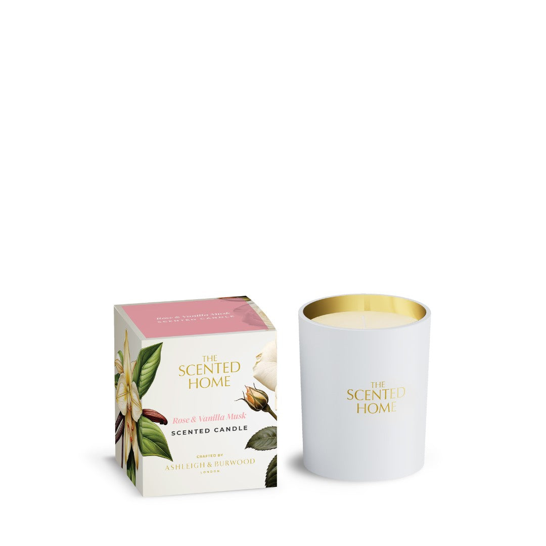 Ashleigh & Burwood Scented Home Glass Candle - Seasonal Fragrances