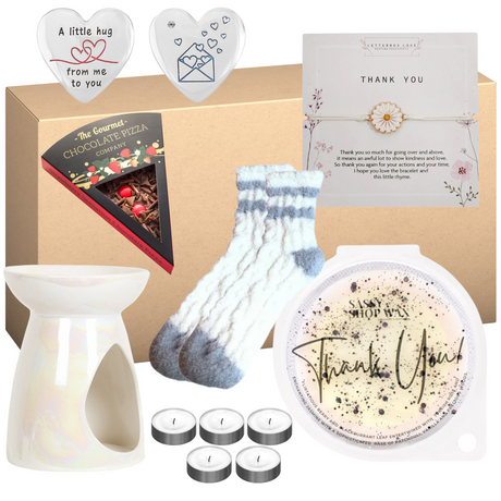 Thank You Home Fragrance Burner Wax Melt & Keepsake Gift Set Box